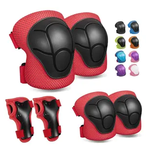 3 in 1 Kids Toddler Protective Gear Set with Knee Pads Elbow Pads Wrist Guards for Girls Boys for Skating Cycling Bike Rollerblading Scooter