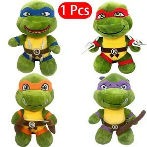 Soft Plush Turtle Doll, Cute Cartoon Character Toy, Cute Animal Design, 4 Styles Available, Home Decor Sofa Pillow Gift, Adorable Kids' Accessories