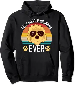Goldendoodle - Best Doodle grandma ever Pullover Hoodie - Alizejaqua Shop 63B09BVHZMK4