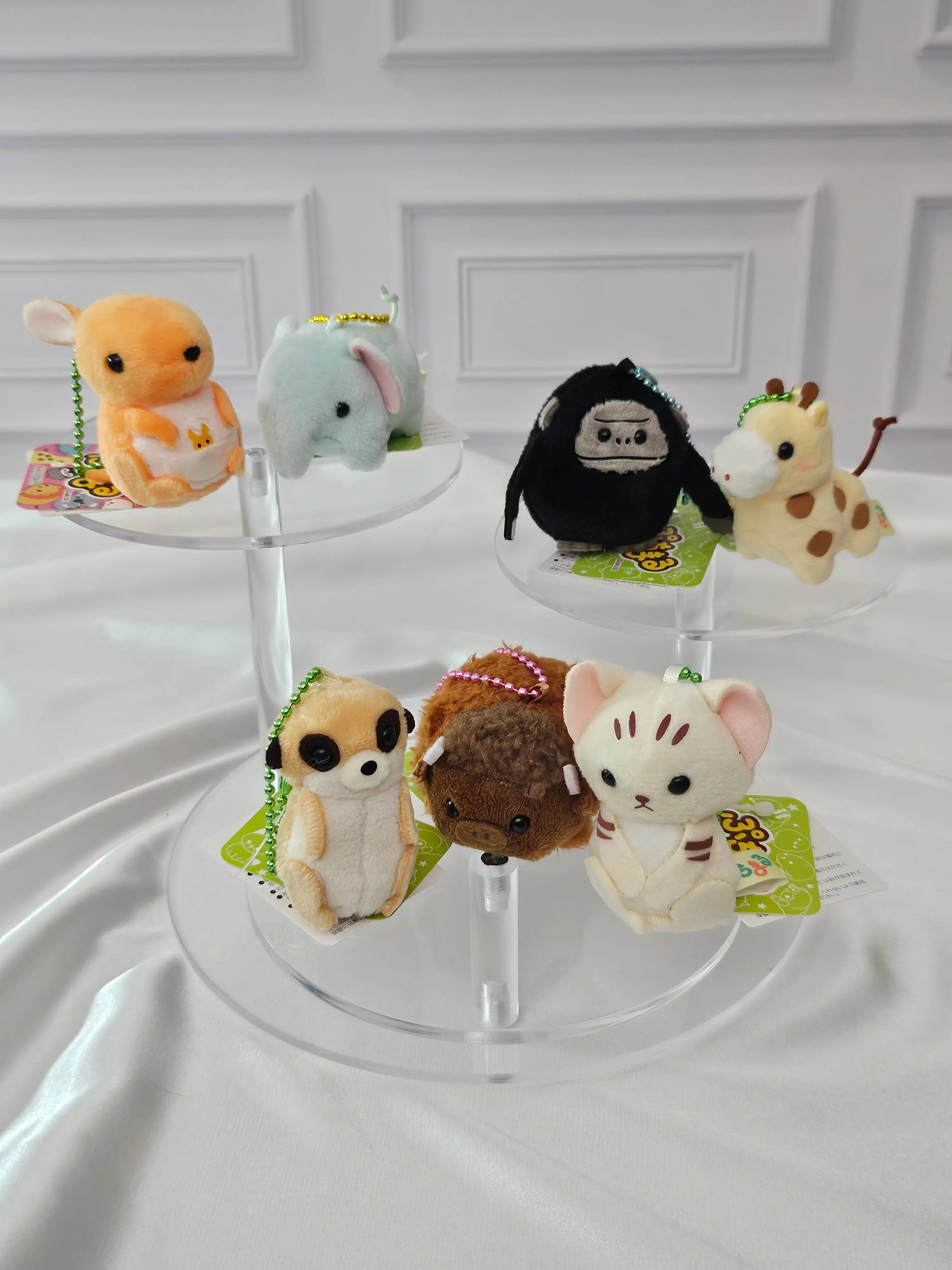 Zoo Animals 2 - Puchimaru - Mini Animal Bean-filled Plush Keychain