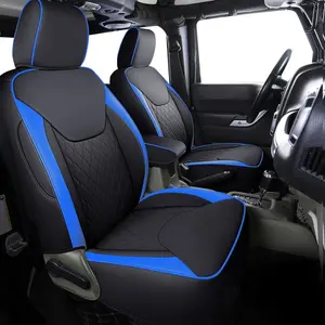Jeep Wrangler  Seat Covers Custom Fit for 2007-2024 Style #1 "INSTOCK"