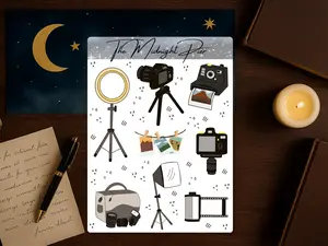 Memory Card Sticker Sheet