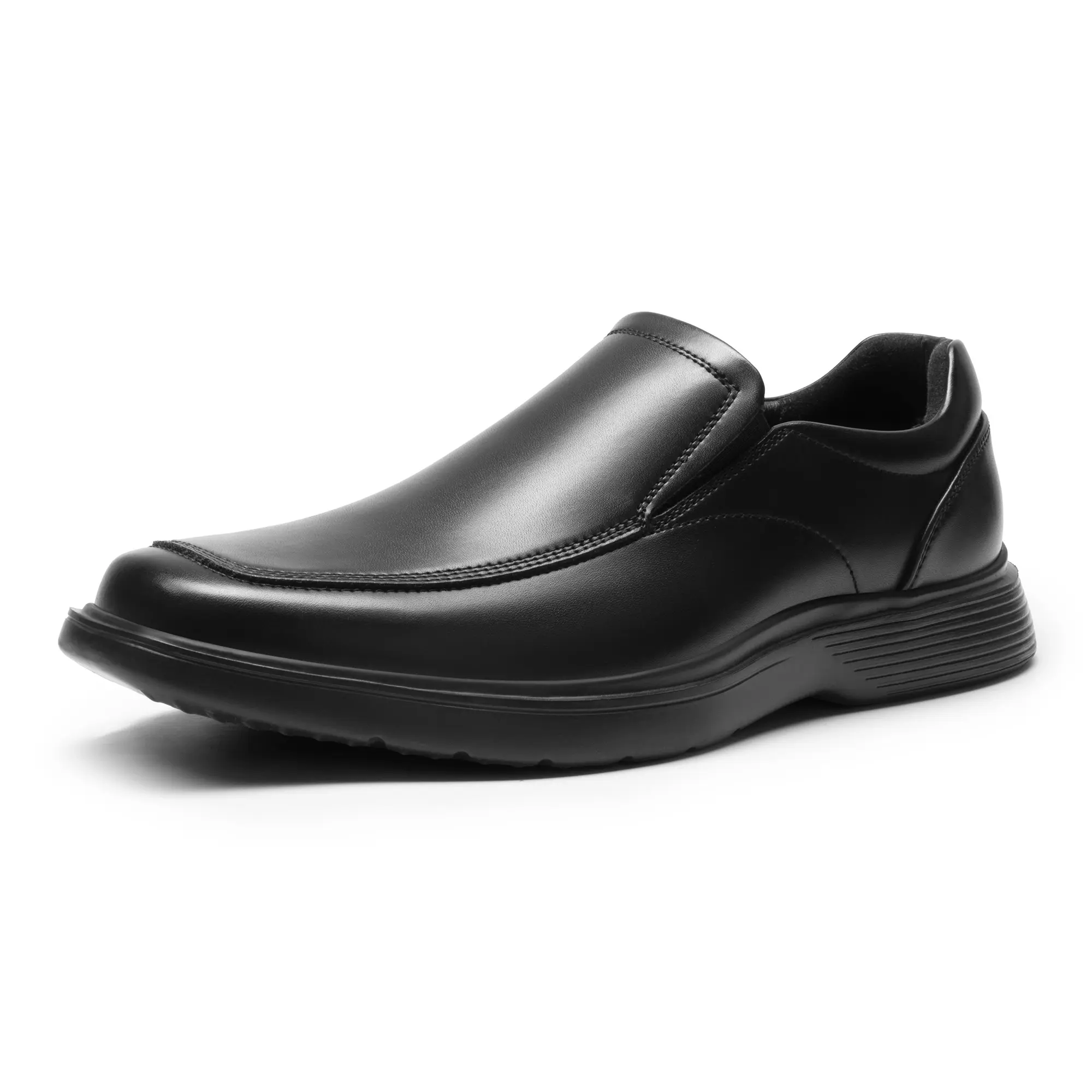 【BRUNO MARC Anniversary】 Men's Comfortable Slip-On Dress Loafers - Classical Style, Flat Deck, Lace-Free, Low-Profile Shoes for Business Casual Work Office & Formal Wear, Comfortable Loafers, Classical Style Loafers tiktokshopbacktoschool