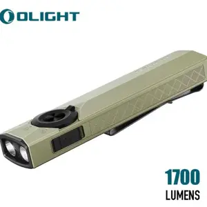 OLIGHT ARKPRO Handheld LED Flashlight - ULTRA CLASS 3R Rechargeable, Olive Green, High Lumen Lighting, Portable Compact Outdoor Adventure Torch for Camping & Hiking Nighttime Use