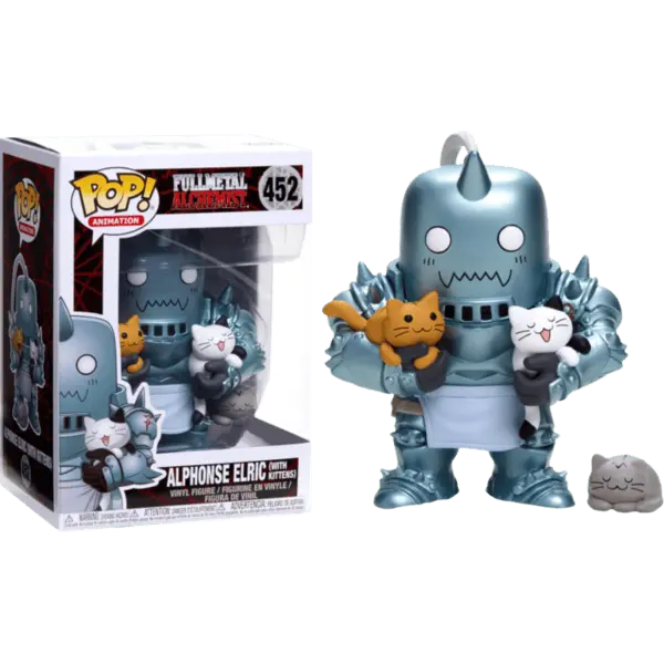 Funko POP Fullmetal Alchemist 452 Alphonse Elric with Kittens HT Exclusive