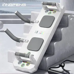 Multifunctional Portable Fitness Trainer - Push-Up Plate Sit-Up Trainer with Folding Design for Arm Waist And Core Exercise