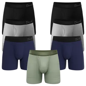 The 7 Solids | Shinesty Ball Hammock® Pouch Boxer Briefs with Fly 7 Pack