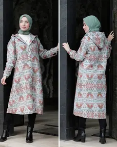 Wool Coat with Hat Unique Design Wool Material for Warmth and Comfort Versatile Wear for Casual or Special Occasions