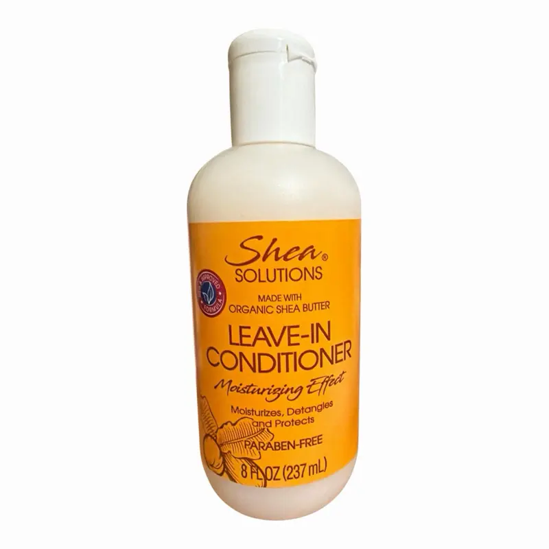 Shea Solutions Leave-In Conditioner - Haircare Product with Moisturizing, Nourishing, Smooth, Lightweight Effects for Daily Use