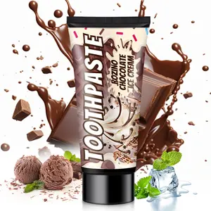 【Ten pack is cheaper】Rozino Toothpaste Chocolate Ice Cream - Sweet & Creamy Flavor for Delightful Brushing Experience