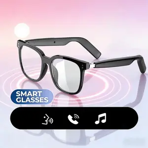 Smart Sunglasses with Mic & Speaker - HD Voice Calls, Anti-Blue Light Protection, Wireless Connectivity, Hands-Free Calling & Music Streaming - Compatible with Smartphones - for Men & Women, Sports, Driving, Office, Parties