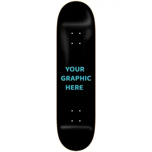 Custom Skateboard Deck - 7 Ply Hardrock Maple with Your Graphic Here - 1 Pack Quantity