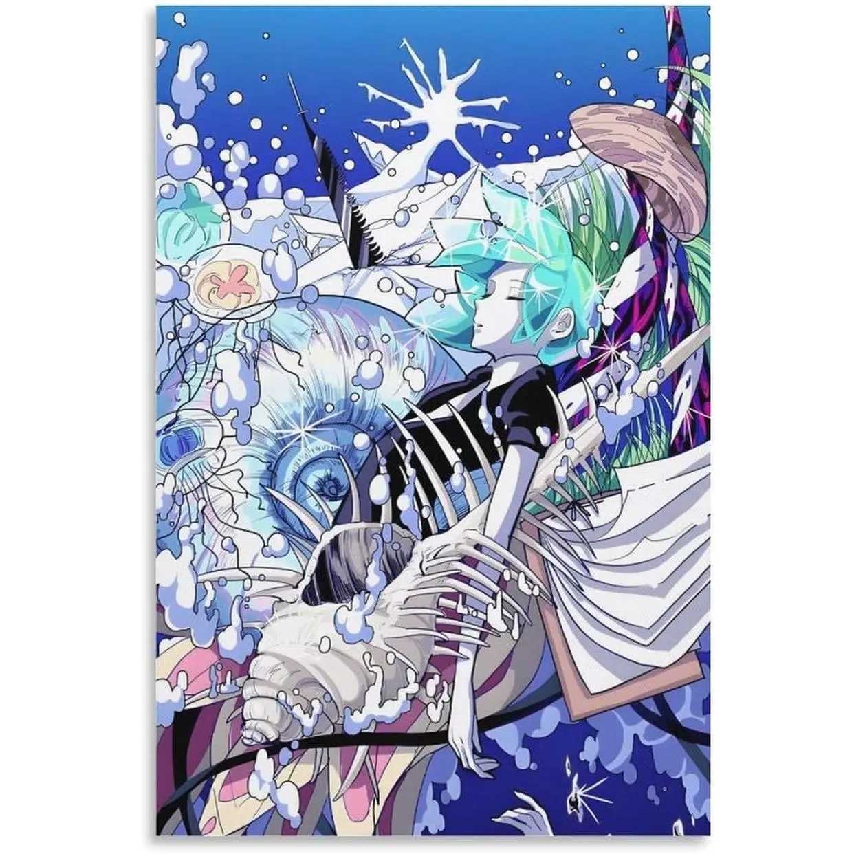 Anime Land of The Lustrous Poster Print (12) Artworks Picture Print Poster Wall Art Painting Canvas Decor Home Posters Decorative