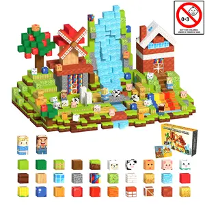 150PCS Magnetic Tiles for Kids - Magnetic Building Blocks Magnetic Building Set STEM Toys for Toddlers 3-5, Strong Magnets Sensory Montessori Stacking Toys for Boys Girls Ages 4-8, Creative Construction Christmas Gift