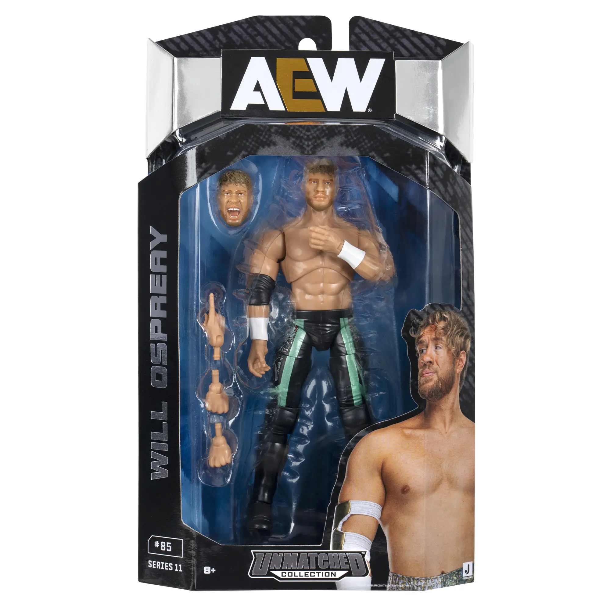 Will Ospreay - AEW Unmatched Series 11 Jazwares AEW Toy Wrestling Action Figure
