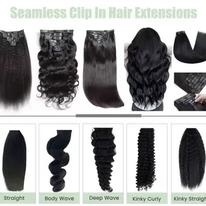 Seamless Clip-In Hair Extensions