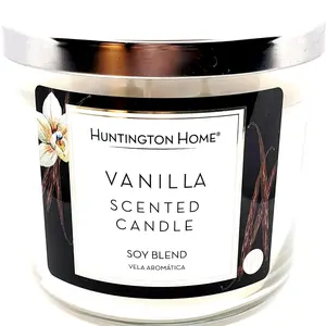 Huntington home vanilla scented candles.