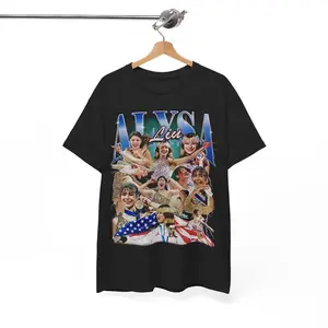 Alysa Liu Graphic Tee, Figure Skating Idol Shirt, Vintage 90s Bootleg Style, Retro Winter Games Fan Gift, Gift for Skating Fan