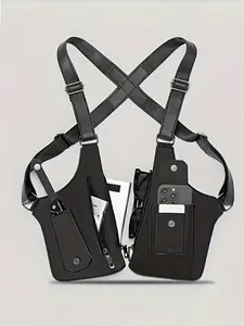 Adjustable Underarm Backpack, Unisex Anti-Theft Hidden Storage, Premium Leather Waist Bag, Lightweight Pocket Design, Zipper Belt Bag