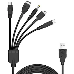 5 in 1 USB Charger  for  DS Lite, 3DS, DS and Gameboy Advance SP/PSP 1000/2000/3000