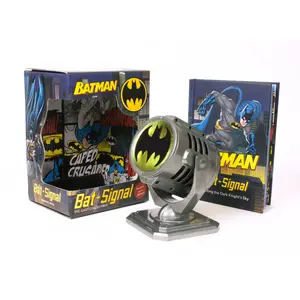 Batman: Metal Die-Cast Bat-Signal by Running Press Batman: Metal Die-Cast Bat-Signal by Running Press