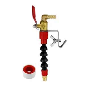5.5'' Universal Dust Remover Water Sprayer for Cutting Machine with 1 Roll Waterproof Tape, Cutting Machine Misting System Water Sprayer, Dust Remover System Nozzle