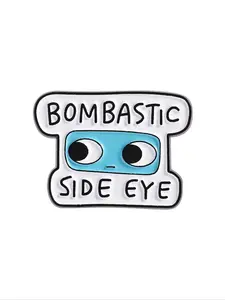 Cute Cartoon Eye Design Brooch, Fashion Brooch for Women & Men, Enamel Pin Suitable for Backpacks, Jeans, Scarves, Hats Decoration, Hat Pins