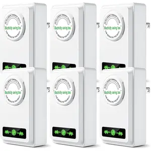 Power Saver Pro, Pro Energy Power Saver Pro X Energy Saving Device Energy Savers Plug in Electricity Saving Box Reduces Energy Costs Stabilize Voltage, 6 Pack