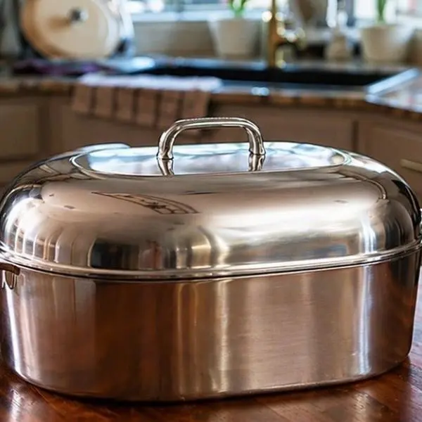AlumaChef 15" Oval Roaster