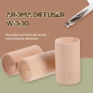 6 Counts Wooden Essential Oil Diffuser, Reusable Design for Continuous Fragrance