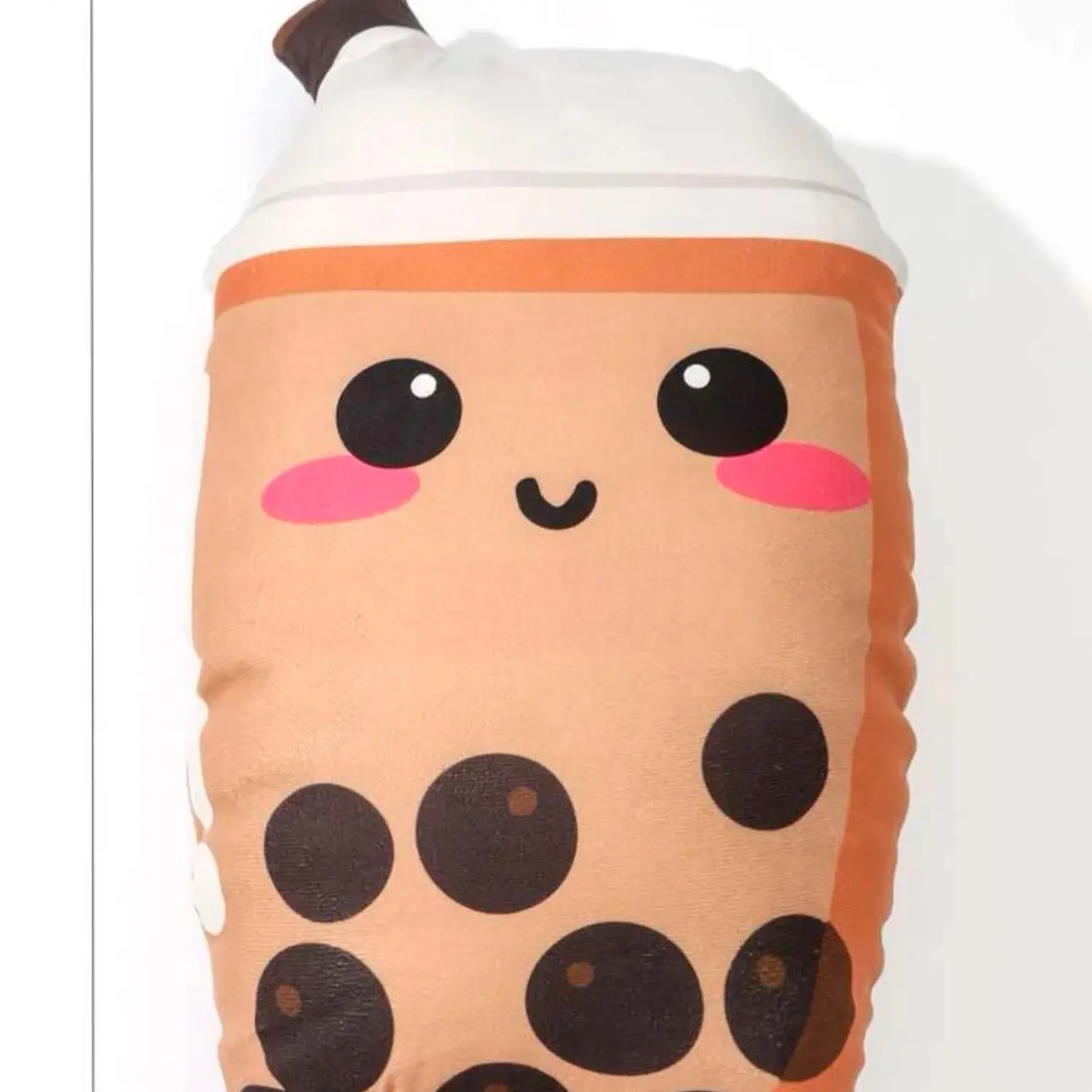 Boba Bubble Tea Pillow for gift or personal use Washable Soft plush