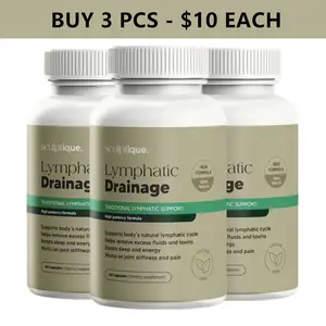 Sculptique Lymphatic Drainage Capsules - Supports Natural Lymphatic Cycle - Antioxidant & Detox Binder Supplement