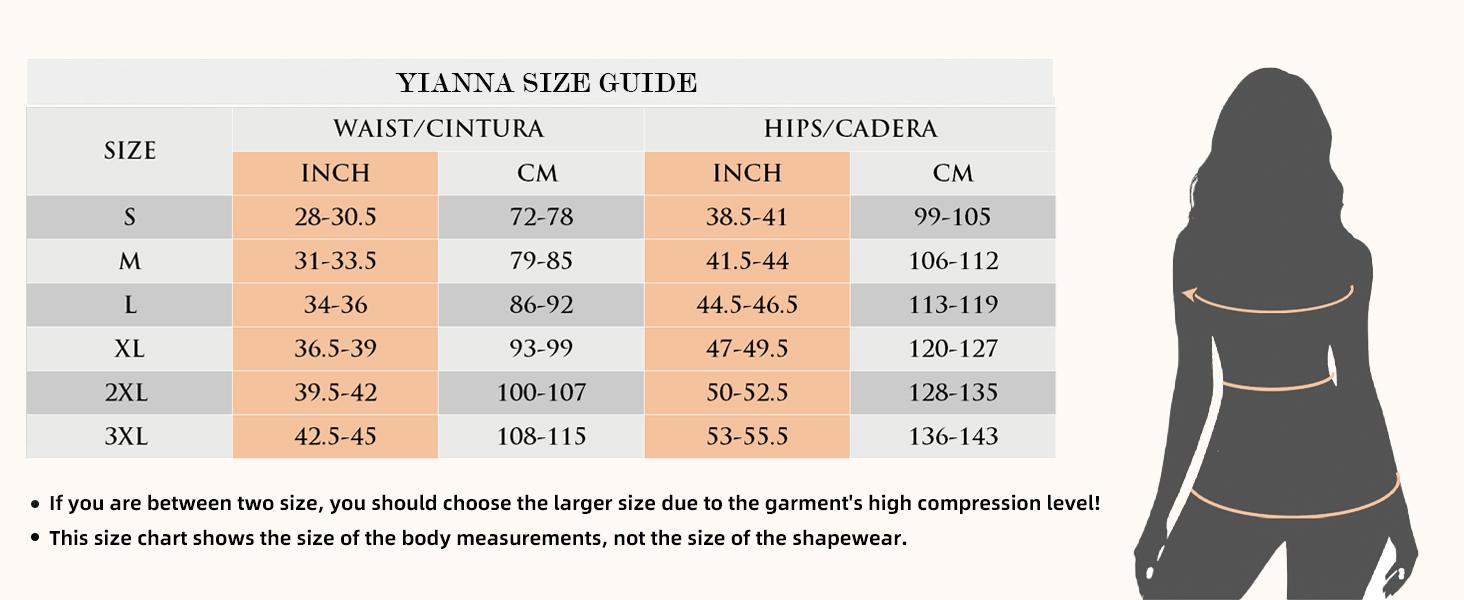 YIANNA V-Shaped Shapewear Moldeadoras Faja for Women Tummy Control with Zipper Closure YIANNA V-Shaped Shapewear Moldeadoras Faja for Women Tummy Control with Zipper Closure