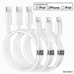 20W 6.6FT [MFi Certified] Type-C for Lightning Connector Super Fast Charging Cable Compatible with Apple iPhone 14 13 12 11 Pro Max XR XS X 8 7 6 Plus SE iPad Mini