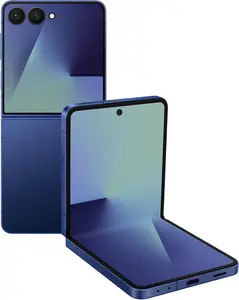 REFURBISHED Samsung Galaxy Z Flip 7 5G Android AI Smartphone 2025 US Version Large Screen 256GB - Blue Shadow - Excellent