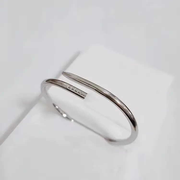 Sleek Minimalist Bangle for Small to Medium Wrists - Waterproof, Tarnish-Free Jewelry for Bracelet Stacks in Gold, Silver, Rose Gold, Elegant Minimalist Bangle, Gold Toned Bangle