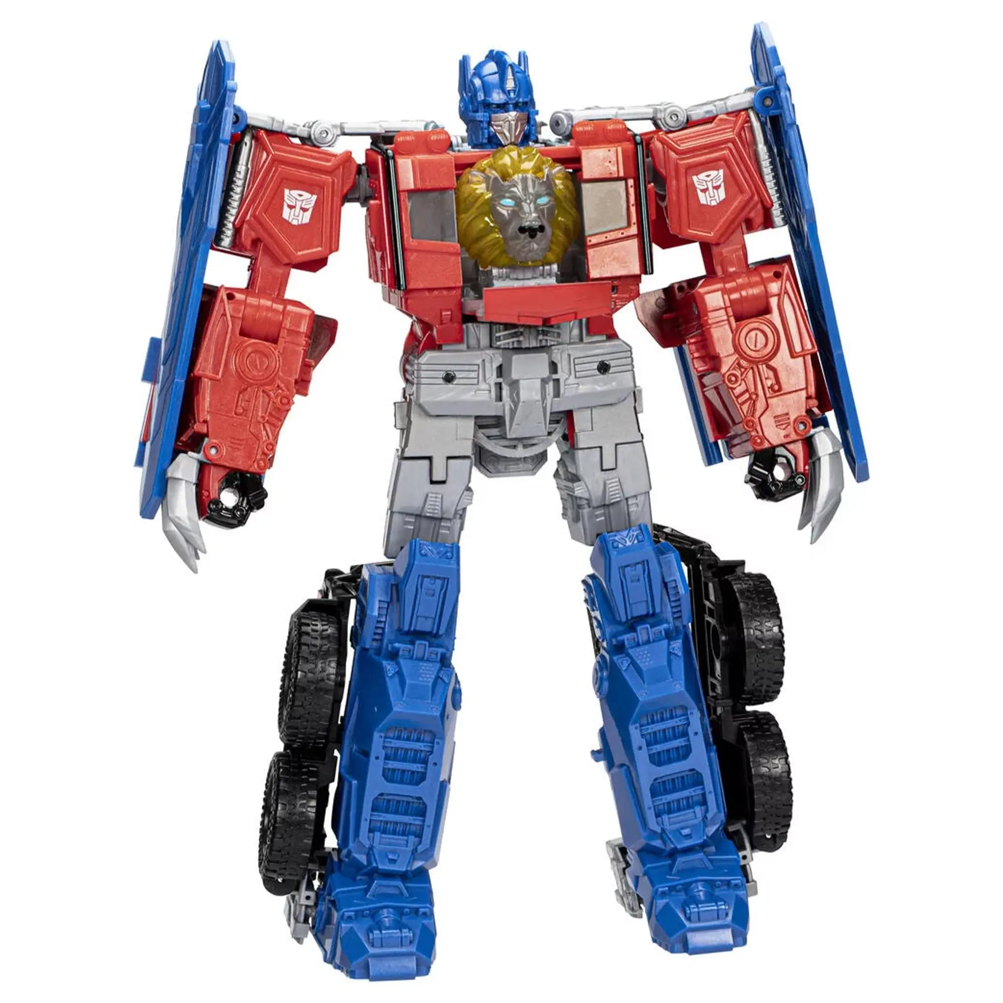 Transformers: Rise of the Beasts Unisex Collectible 3-way Transform Beast-Mode Optimus Prime Action Figure for Pretend Play