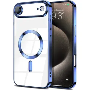 Entronix [Magnetic] Case Compatible with iPhone 17 Air - [Clear Back] Luxury Glossy Cover