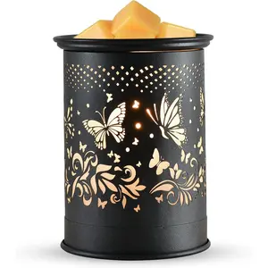 Metal Wax Warmer,Wax melt Warmer,Candle Wax Burner, Electirc Wax Melt Warmer Candle Melter as Gifts for Moms Grandma Women Girls(Butterfly)......