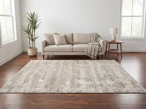 Dynamic Rugs Castor 19500-190 7.9X9.6 Grey/Neutral Area Rug