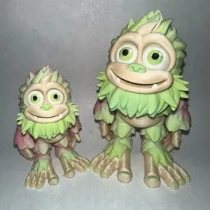 Flexi Baby Sasquatch BigFoot Figurine (3d printed)