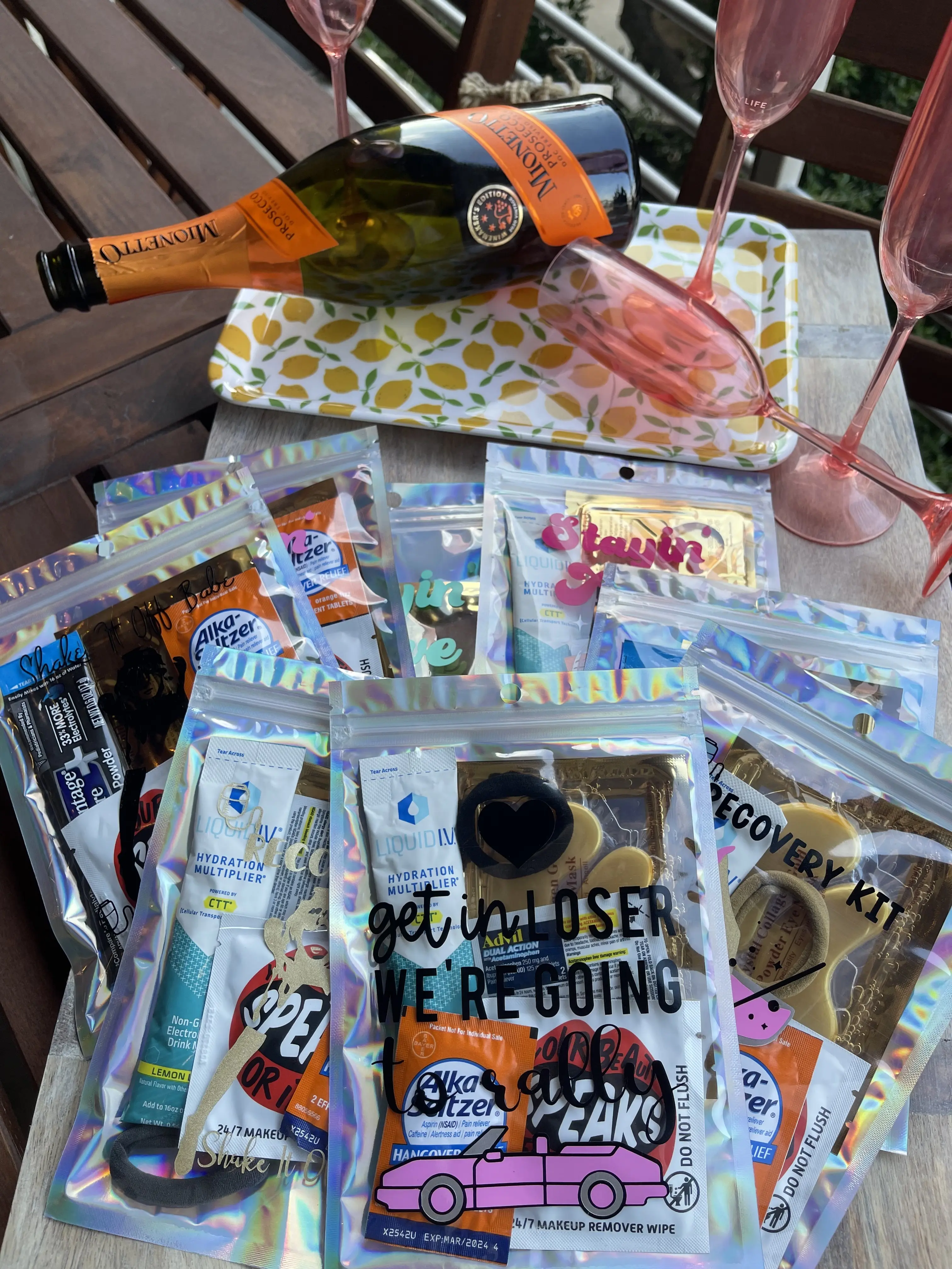 Hangover Recovery Party Kit