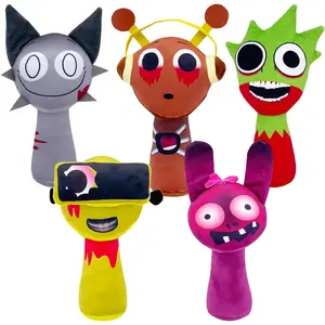 Sprunki Plush Toys,6 Adorable Character Choices, Cute Stuffed Animals For Kids, Boys & Girls, Cozy Home Decor Gift, Sprunki Soft And Funs Stuffed Toys Dolls For Fans And Friends Christmas Birthday