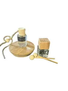 Vanilla Mischeif - Highly Scented hanging or vent car diffuser Glass Bottle