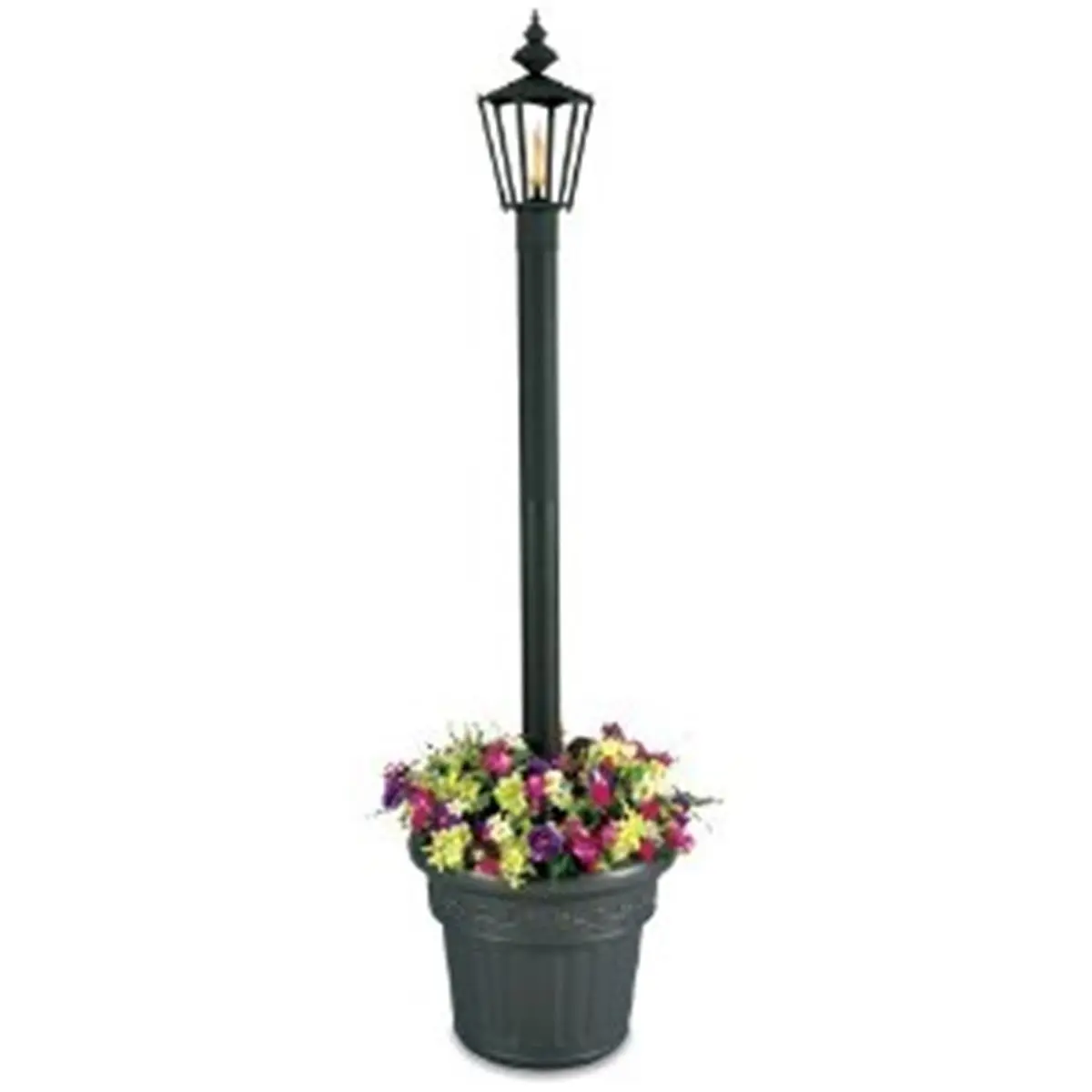 212 MAIN Patio Living Concepts Islander 00550 Citronella Single-Flame Planter Lamp, Vintage Lantern Candle Holder, Insect-Repellent Decoration Items for Garden Pots & Planters