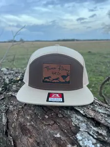 Deer Dog Hunting - Flatbill Snapback - Richardson 168 7 panel