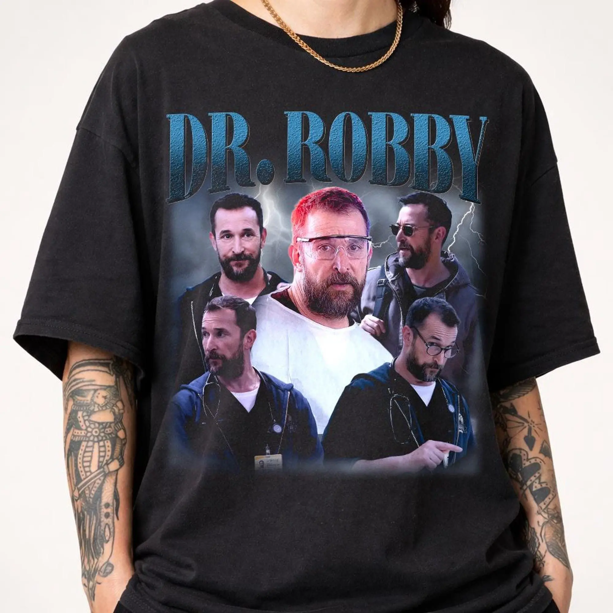 Vintage Dr. Robby 90s TShirt, The Pitt TV Show