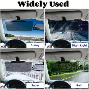 New Car Anti-Glare Sunglasses, Sun Visor UV Protection Polarized Shade, Universal Fit for Trucks Cars Sedans, One Piece Accessory, Car Windshield Sunshade