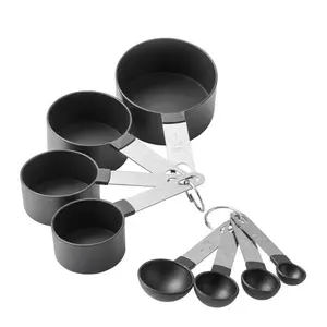 Measuring Cups and Spoons Set, 8 Counts/set Multi-size Measuring Cups & Spoons, Essential Baking Tools for Precise Ingredient Measurement, Measuring Cup Included, Kitchen Measuring Utensils