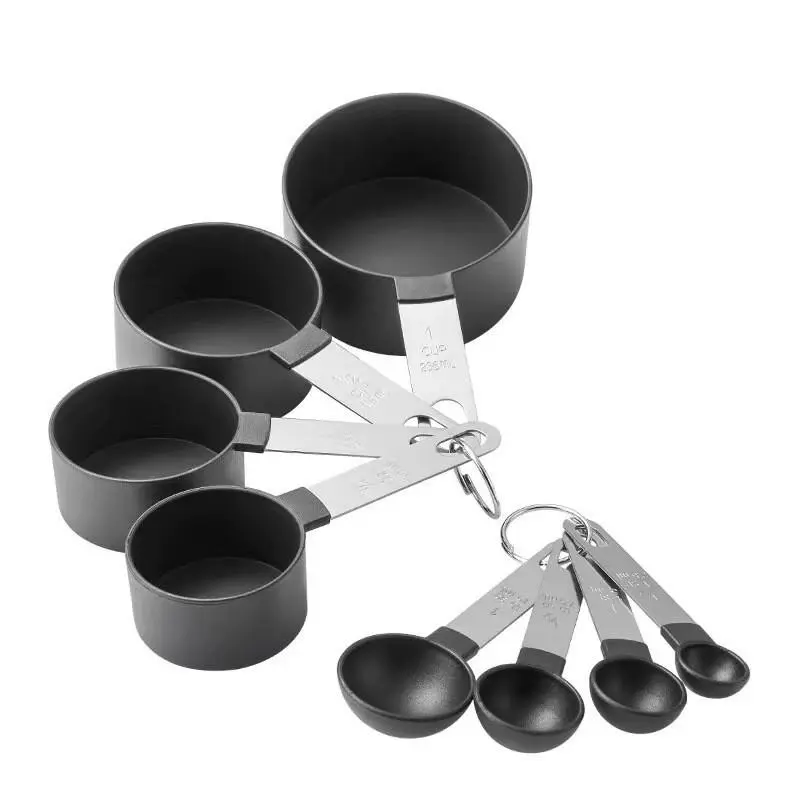 Measuring Cups and Spoons Set, 8 Counts/set Multi-size Measuring Cups & Spoons, Essential Baking Tools for Precise Ingredient Measurement, Measuring Cup Included, Kitchen Measuring Utensils